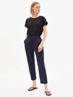 Armedangels Idaara Kurzarm-Shirt -CALIDA-Shop Armedangels Idaa Kurzarm Shirt schwarz 30001811 105 2