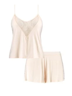 Aubade Lazy Days Kurzes Lounge-Set 11 Aubade Lazy Days Kurzes Lounge-Set -CALIDA-Shop Aubade Lazy Days Kurzes Lounge Set rosa RL6138 SET PETL 4