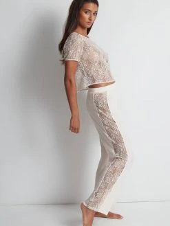 Aubade Lazy Days Lange Loungehose -CALIDA-Shop Aubade Lazy Days Lange Loungehose hellrosa RL60 PETL 2