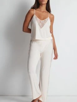 Aubade Lazy Days Spaghetti-Top -CALIDA-Shop Aubade Lazy Days Spaghetti Top hellrosa RL38 PETL 2