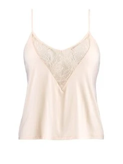 Aubade Lazy Days Spaghetti-Top -CALIDA-Shop Aubade Lazy Days Spaghetti Top hellrosa RL38 PETL 4