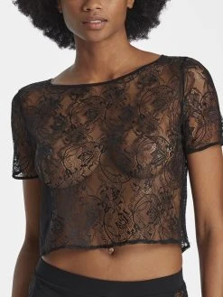 Aubade Lazy Days Spitzen-Top -CALIDA-Shop Aubade Lazy Days Spitzen Top schwarz RL48 NOIR 5