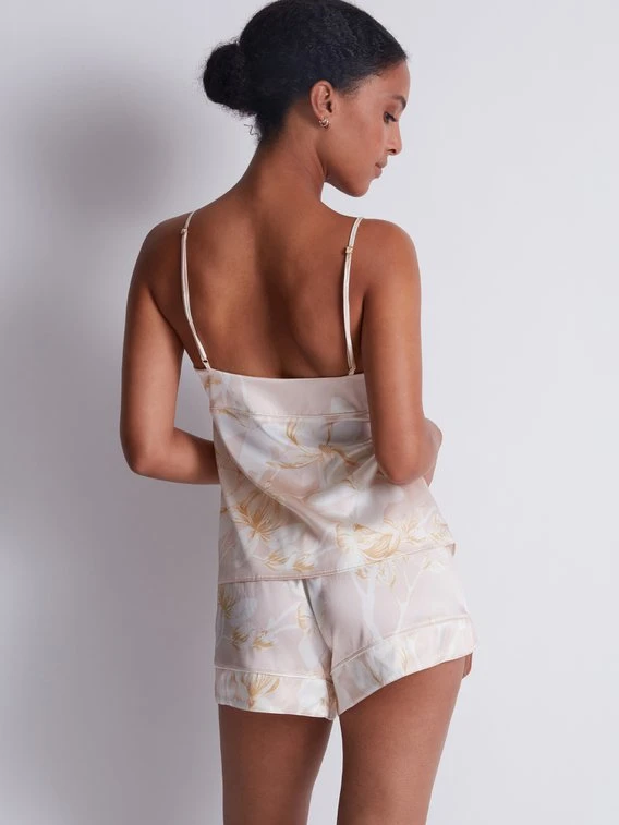 Aubade Silk By Night Kurz-Pyjama 4 Aubade Silk By Night Kurz-Pyjama – Bild 2