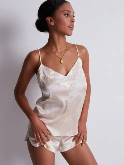 Aubade Silk By Night Seiden-Shorts -CALIDA-Shop Aubade Silk by Night Seiden Shorts rosa RT61 AMBL 2