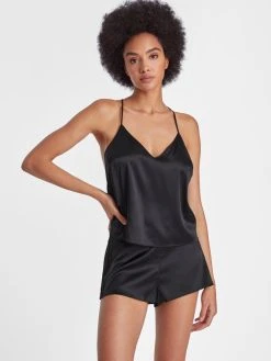 Aubade Silk Desire Seiden-Shorts -CALIDA-Shop Aubade Silk Desire Seiden Shorts schwarz RJ61 NOIR 2