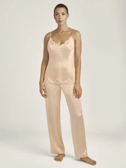 Aubade Toi Mon Amour Seidenhose 9 Aubade Toi Mon Amour Seidenhose -CALIDA-Shop Aubade Toi Mon Amour Lange Hose champagner QS60 BLON 2