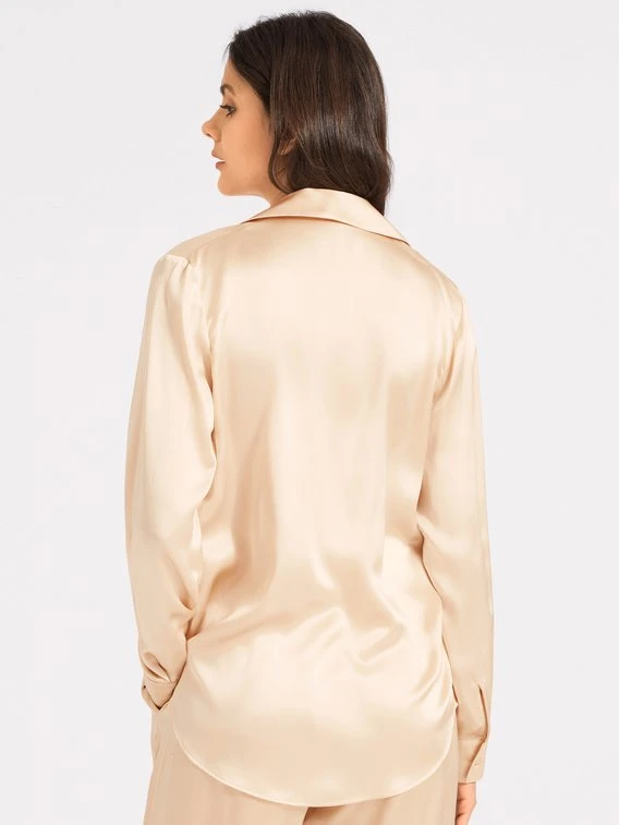 Aubade Toi Mon Amour Seiden-Bluse 4 Aubade Toi Mon Amour Seiden-Bluse – Bild 2