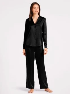 Aubade Toi Mon Amour Seiden-Bluse -CALIDA-Shop Aubade Toi Mon Amour Seiden Bluse schwarz QS44 NOIR 1623913612