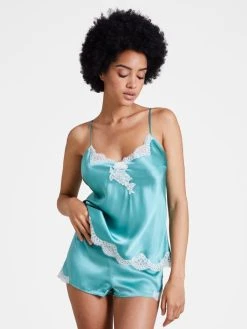 Aubade Toi Mon Amour Seiden-Shorts 16 Aubade Toi Mon Amour Seiden-Shorts -CALIDA-Shop Aubade Toi Mon Amour Shorts gruen QS61 SAUG 5