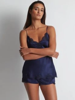 Aubade Toi Mon Amour Spaghetti-Top -CALIDA-Shop Aubade Toi Mon Amour Spaghetti Top blau QS38 MARN 2