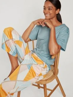 Calida 100% Nature Dreams 7/8-Pants -CALIDA-Shop Calida 100 Nature Dreams 7 8 Pants gelb 28730 058 5