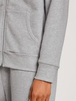 Calida 100% Nature Lounge Jacke, Compostable -CALIDA-Shop Calida 100 Nature Lounge Jacke Compostable grau 15408 943 4