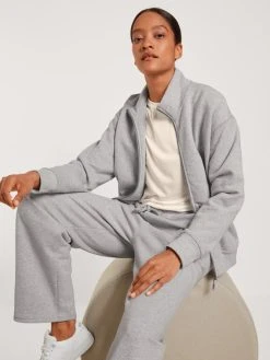 Calida 100% Nature Lounge Jacke, Compostable -CALIDA-Shop Calida 100 Nature Lounge Jacke Compostable grau 15408 943 6