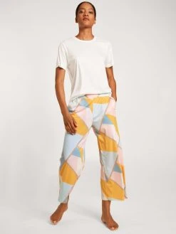 Calida 100% Nature Lounge Kurzarm-Shirt, Compostable -CALIDA-Shop Calida 100 Nature Lounge Kurzarm Shirt Compostable weiss 14808 910 6