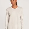 Calida 100% Nature Lounge Langarm-Shirt -CALIDA-Shop Calida 100 Nature Lounge Langarm Shirt weiss 15708 910