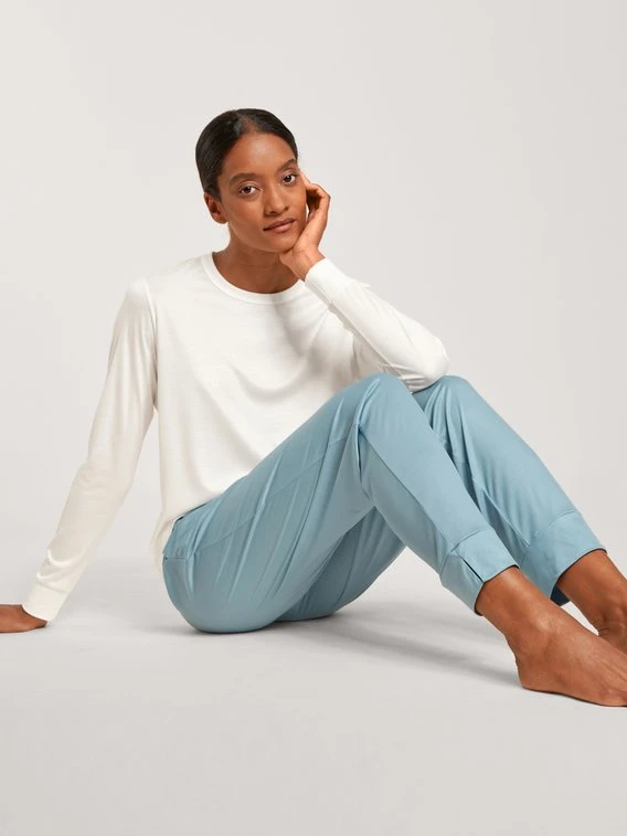 Calida 100% Nature Lounge Langarm-Shirt 5 Calida 100% Nature Lounge Langarm-Shirt – Bild 3