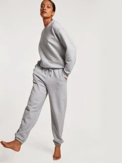 Calida 100% Nature Lounge Sweatshirt, Compostable -CALIDA-Shop Calida 100 Nature Lounge Sweatshirt Compostable grau 15608 943 3