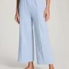 Calida 100% Nature Relax 7/8-Pants, Compostable -CALIDA-Shop Calida 100 Nature Relax 7 8 Pants blau 28757 470