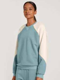 Calida 100% Nature Relax Pullover, Compostable 13 Calida 100% Nature Relax Pullover, Compostable -CALIDA-Shop Calida 100 Nature Relax Pullover Compostable blau 15830 473 1