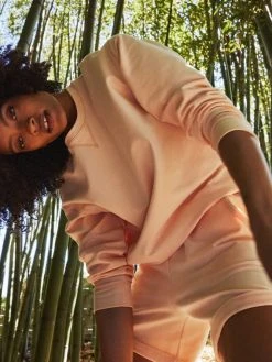 Calida 100% Nature Relax Sweatshirt, Compostable -CALIDA-Shop Calida 100 Nature Relax Sweatshirt Compostable orange 15857 151 2