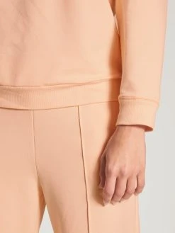 Calida 100% Nature Relax Sweatshirt, Compostable -CALIDA-Shop Calida 100 Nature Relax Sweatshirt Compostable orange 15857 151