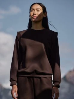 Calida 100% Nature Relax Sweatshirt 13 Calida 100% Nature Relax Sweatshirt -CALIDA-Shop Calida 100 Nature Relax Sweatshirt braun 15257 099 2