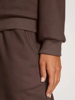 Calida 100% Nature Relax Sweatshirt 16 Calida 100% Nature Relax Sweatshirt -CALIDA-Shop Calida 100 Nature Relax Sweatshirt braun 15257 099 5