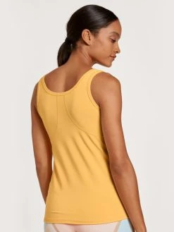 Calida 100% Nature Relax Tank-Top, Compostable 12 Calida 100% Nature Relax Tank-Top, Compostable -CALIDA-Shop Calida 100 Nature Relax Tank Top Compostable gelb 12697 058 1