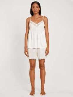 Calida 100% Nature Romance Kurz-Pyjama, Compostable