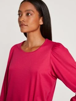 Calida Blooming Nights Pyjama, Lang 13 Calida Blooming Nights Pyjama, Lang -CALIDA-Shop Calida Blooming Nights Pyjama lang rot 43152 176 3