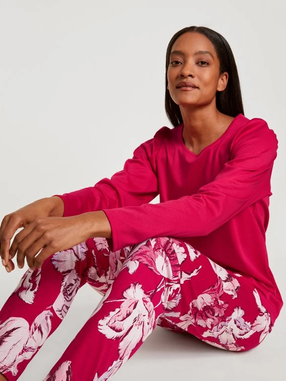 Calida Blooming Nights Pyjama, Lang 3 Calida Blooming Nights Pyjama, Lang