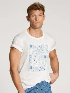 CALIDA X HSLU T-Shirt, Rundhals -CALIDA-Shop Calida CALIDAXHSLU Kurzarm Shirt weiss 14147 910 22 06 08 5