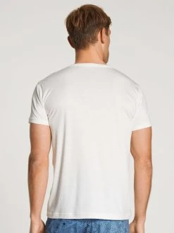 CALIDA X HSLU T-Shirt, Rundhals -CALIDA-Shop Calida CALIDAXHSLU Kurzarm Shirt weiss 14147 910 22 06 08 6