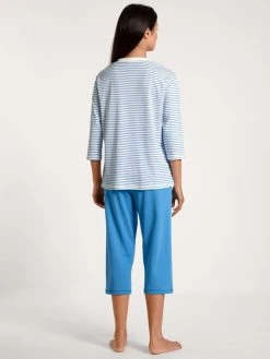 Calida Daylight Dreams 3/4-Pyjama -CALIDA-Shop Calida Daylight Dreams 3 4 Pyjama blau 42554 474 1