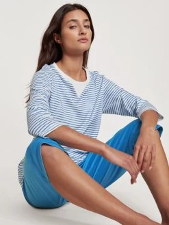 Calida Daylight Dreams 3/4-Pyjama -CALIDA-Shop Calida Daylight Dreams 3 4 Pyjama blau 42554 474 2