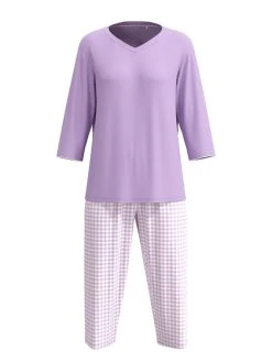 Calida Daylight Dreams 3/4-Pyjama 13 Calida Daylight Dreams 3/4-Pyjama -CALIDA-Shop Calida Daylight Dreams 3 4 Pyjama violett 42657 321 5