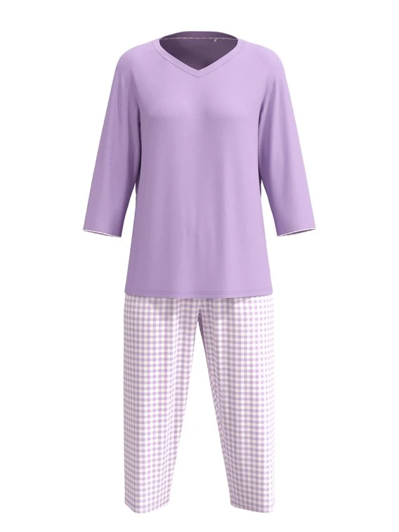 Calida Daylight Dreams 3/4-Pyjama 8 Calida Daylight Dreams 3/4-Pyjama – Bild 6