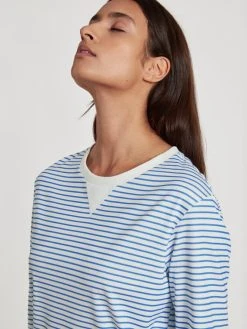 Calida Daylight Dreams Bündchen-Pyjama -CALIDA-Shop Calida Daylight Dreams Buendchen Pyjama blau 42454 474 2