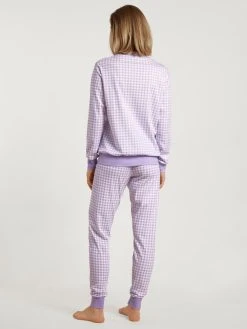 Calida Daylight Dreams Bündchen-Pyjama -CALIDA-Shop Calida Daylight Dreams Buendchen Pyjama violett 42857 321 1