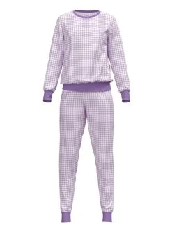 Calida Daylight Dreams Bündchen-Pyjama -CALIDA-Shop Calida Daylight Dreams Buendchen Pyjama violett 42857 321 6