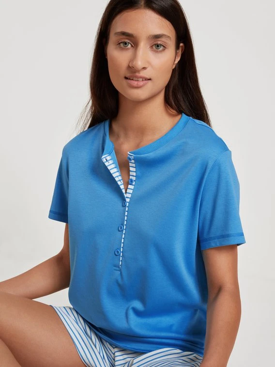 Calida Daylight Dreams Kurz-Pyjama 8 Calida Daylight Dreams Kurz-Pyjama – Bild 6