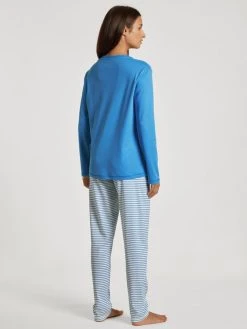 Calida Daylight Dreams Pyjama, Lang -CALIDA-Shop Calida Daylight Dreams Pyjama lang blau 42354 474 1
