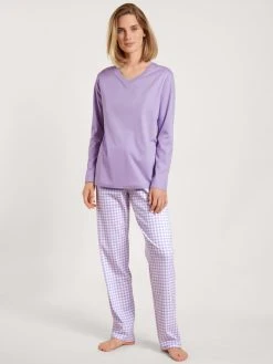 Calida Daylight Dreams Pyjama, Lang -CALIDA-Shop Calida Daylight Dreams Pyjama lang violett 42757 321 1