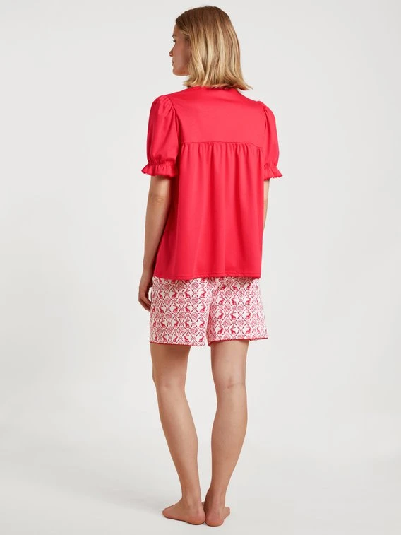 Calida Easter Nights Kurz-Pyjama 4 Calida Easter Nights Kurz-Pyjama – Bild 2