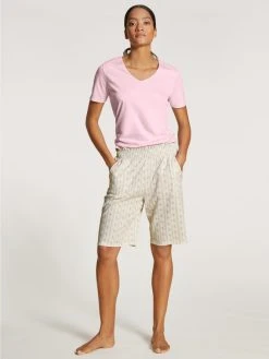 Calida Favourites Cottage Bermudas Mit Seitentaschen -CALIDA-Shop Calida Favourites Cottage Bermudas mit Seitentaschen beige 26758 904 2