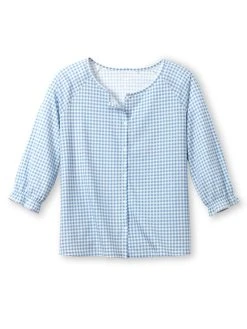 Calida Favourites Cottage Shirt Mit 3/4-Arm -CALIDA-Shop Calida Favourites Cottage Shirt mit 3 4 Arm blau 15558 404 8