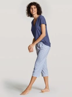 Calida Favourites Daisy 3/4-Pants -CALIDA-Shop Calida Favourites Daisy 3 4 Pants blau 28596 382 2