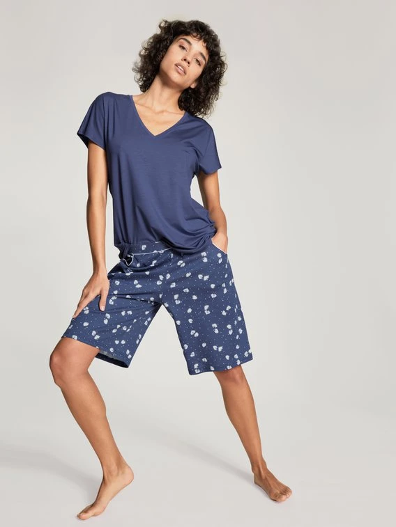 Calida Favourites Daisy Kurzarm-Shirt, V-Neck 8 Calida Favourites Daisy Kurzarm-Shirt, V-Neck – Bild 6