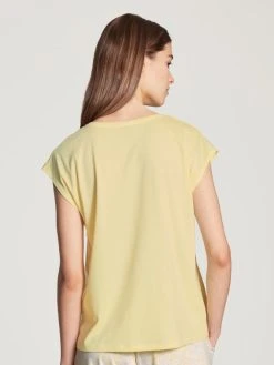 Calida Favourites Daisy Kurzarm-Shirt -CALIDA-Shop Calida Favourites Daisy Kurzarm Shirt gelb 14095 014 1