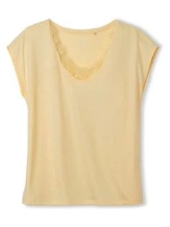 Calida Favourites Daisy Kurzarm-Shirt -CALIDA-Shop Calida Favourites Daisy Kurzarm Shirt gelb 14095 014 5